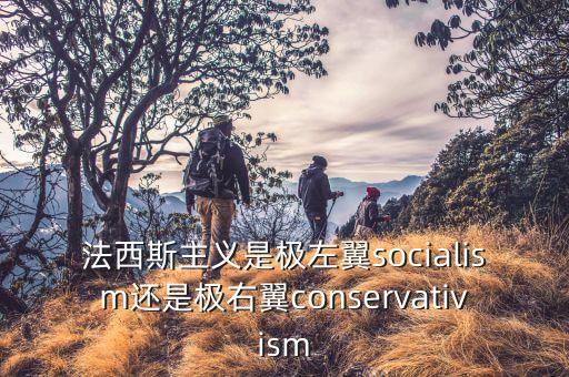 極右翼是什么意思，法西斯主義是極左翼socialism還是極右翼conservativism