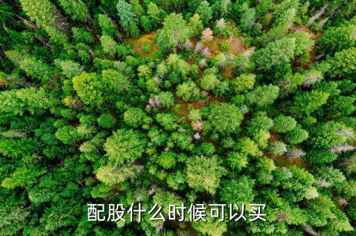 配股什么時(shí)候買，配股開始的時(shí)間
