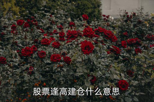 股市中的逢高了結(jié)是什么意思，股票的逢高兌現(xiàn)是什么意思