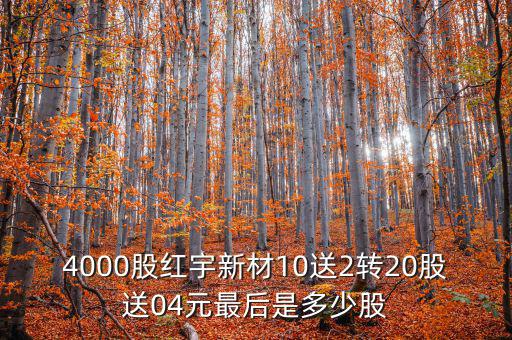 紅宇新材為什么從40塊到12塊，雙塔股票為什么由40元跌到12元