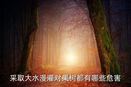 廣西地區(qū)大水漫灌導(dǎo)致什么，在干旱半干旱地區(qū)采取大水漫灌的灌溉方式可能會導(dǎo)致土地鹽漬化