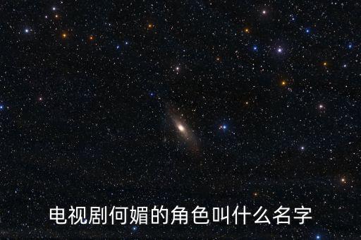 何媚與林騰蛟什么關(guān)系，電視劇何媚的角色叫什么名字