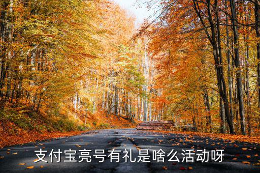 支付寶首貸有禮是什么，支付寶亮號(hào)有禮是啥么活動(dòng)呀
