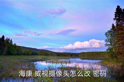  ?？?威視攝像頭怎么改 密碼