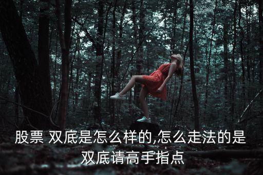 股票 雙底是怎么樣的,怎么走法的是 雙底請(qǐng)高手指點(diǎn)