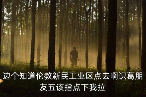 李葛衛(wèi)為什么入新民科技，邊個(gè)知道倫教新民工業(yè)區(qū)點(diǎn)去啊識(shí)葛朋友五該指點(diǎn)下我拉
