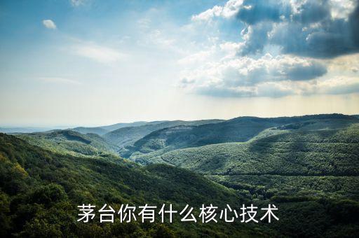茅臺(tái)能得到什么，有人知道茅臺(tái)酒的配方嗎