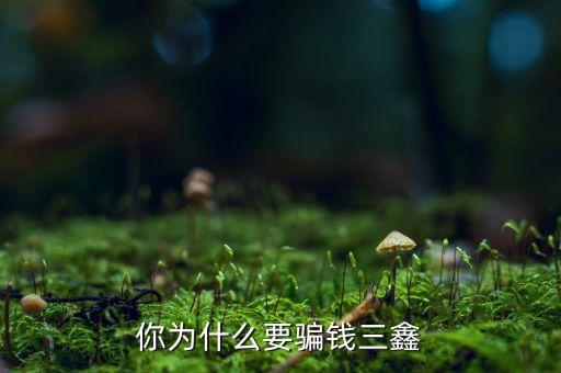 為什么中航三鑫，你為什么要騙錢三鑫