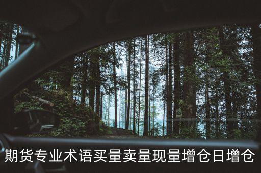 期貨日增倉是什么，期貨市場的日增是指什么