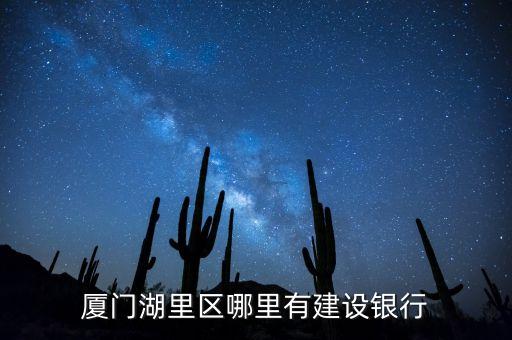 廈門(mén)湖里馬龍建行是什么銀行，廈門(mén)馬龍建設(shè)銀行叫什么支行