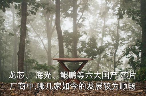 龍芯、 海光、鯤鵬等六大國產(chǎn) 芯片廠商中,哪幾家如今的發(fā)展較為順暢