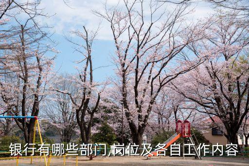 銀行有哪些部門(mén),崗位及各自工作內(nèi)容