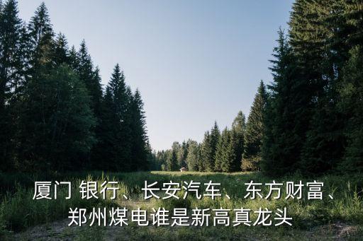  廈門(mén) 銀行、長(zhǎng)安汽車(chē)、東方財(cái)富、鄭州煤電誰(shuí)是新高真龍頭
