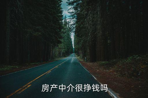  房產(chǎn)中介很掙錢(qián)嗎