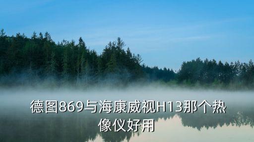  德圖869與?？低旽13那個熱像儀好用