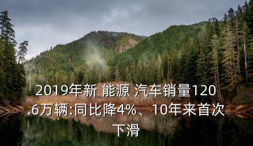 2019年新 能源 汽車銷量120.6萬(wàn)輛:同比降4%、10年來(lái)首次下滑