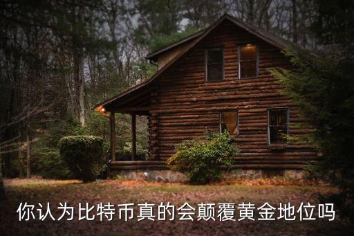 你認(rèn)為比特幣真的會顛覆黃金地位嗎
