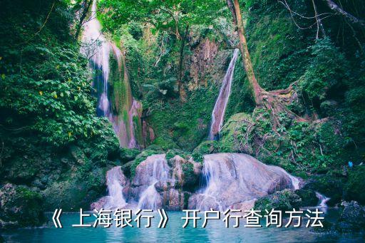 上海銀行公司開戶