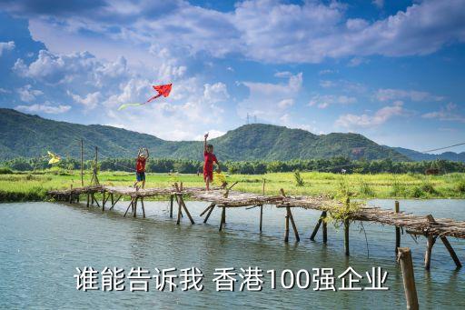 誰能告訴我 香港100強企業(yè)