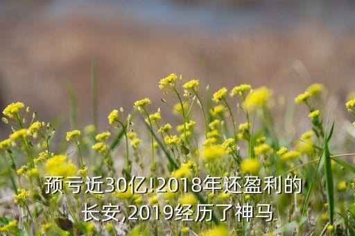 預虧近30億!2018年還盈利的 長安,2019經(jīng)歷了神馬