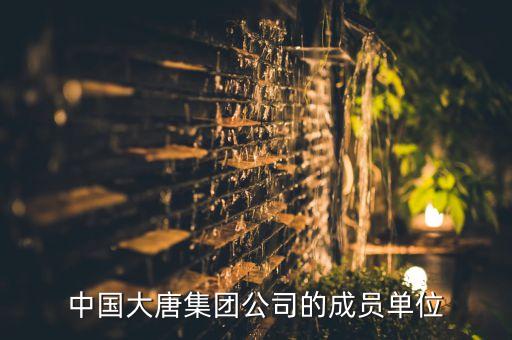 中國(guó)大唐集團(tuán)公司的成員單位
