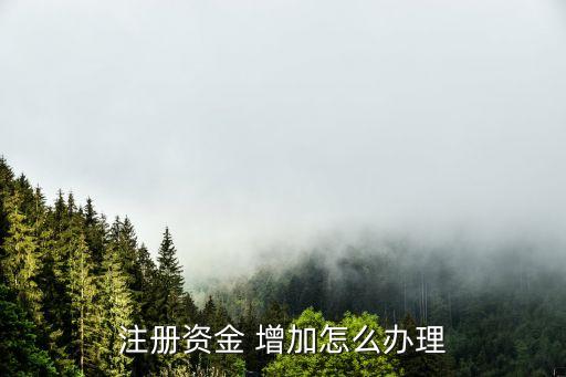 關于公司增加注冊資本的議案,公司注冊資本可以增加或減少嗎