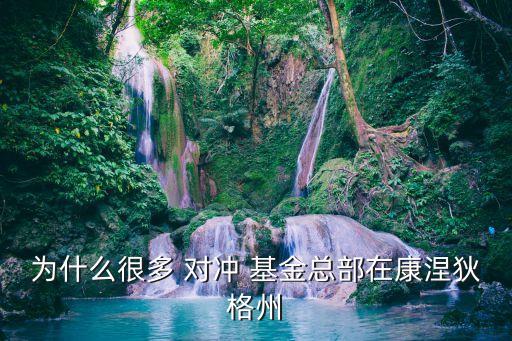 為什么很多 對沖 基金總部在康涅狄格州