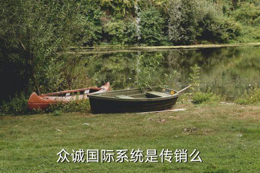 眾誠(chéng)國(guó)際系統(tǒng)是傳銷么