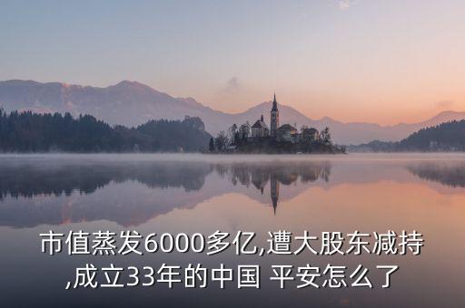 中國平安股價(jià)暴跌