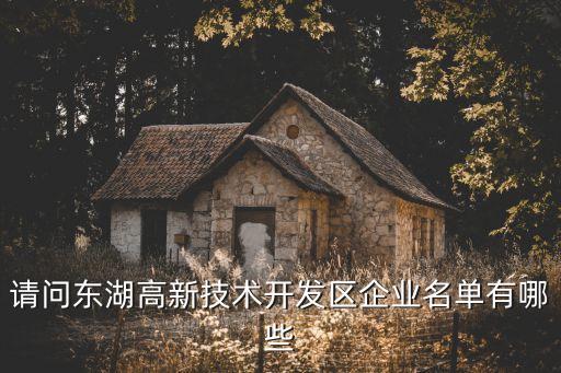 請(qǐng)問(wèn)東湖高新技術(shù)開(kāi)發(fā)區(qū)企業(yè)名單有哪些